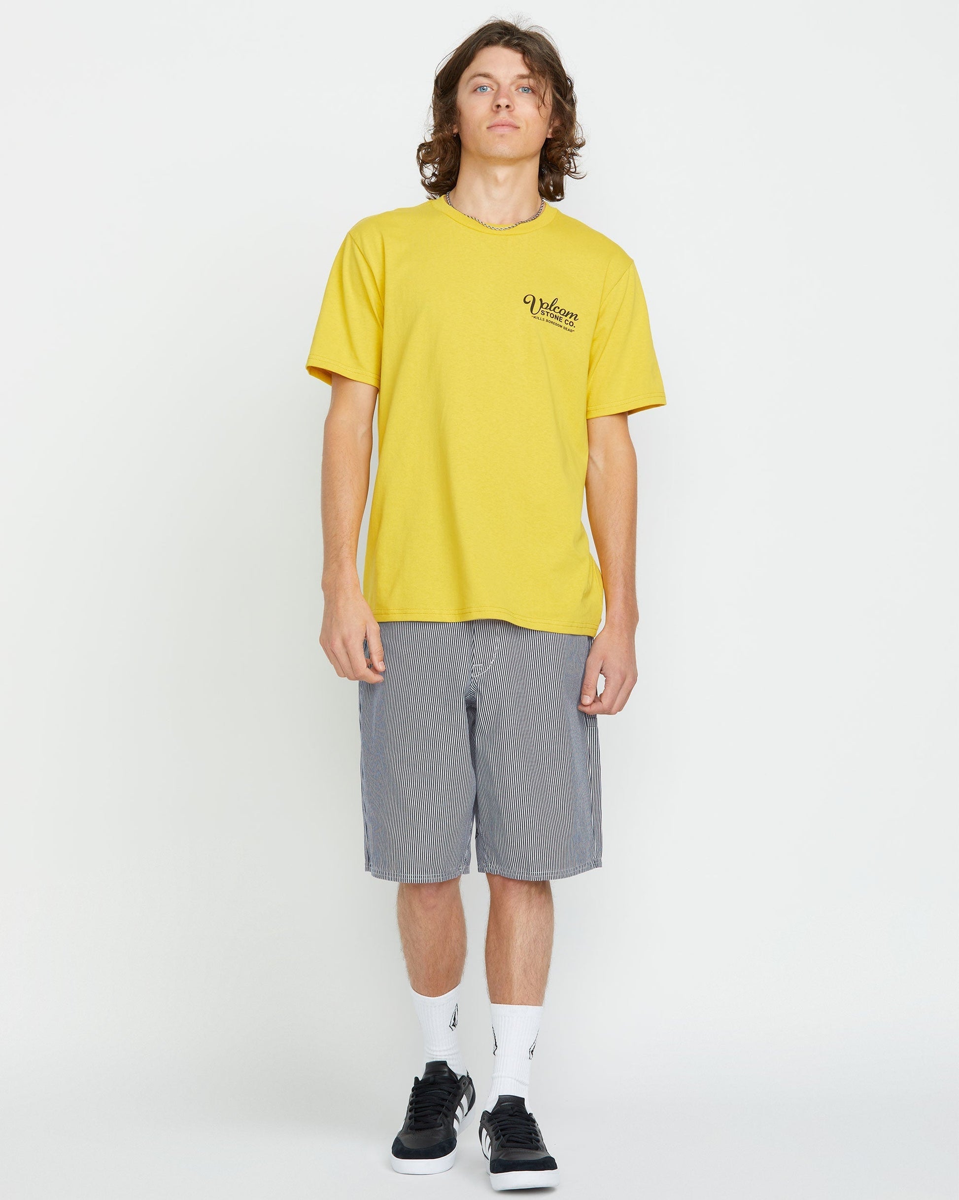 Men's Freestone Shorts-Deep Blue-Volcom