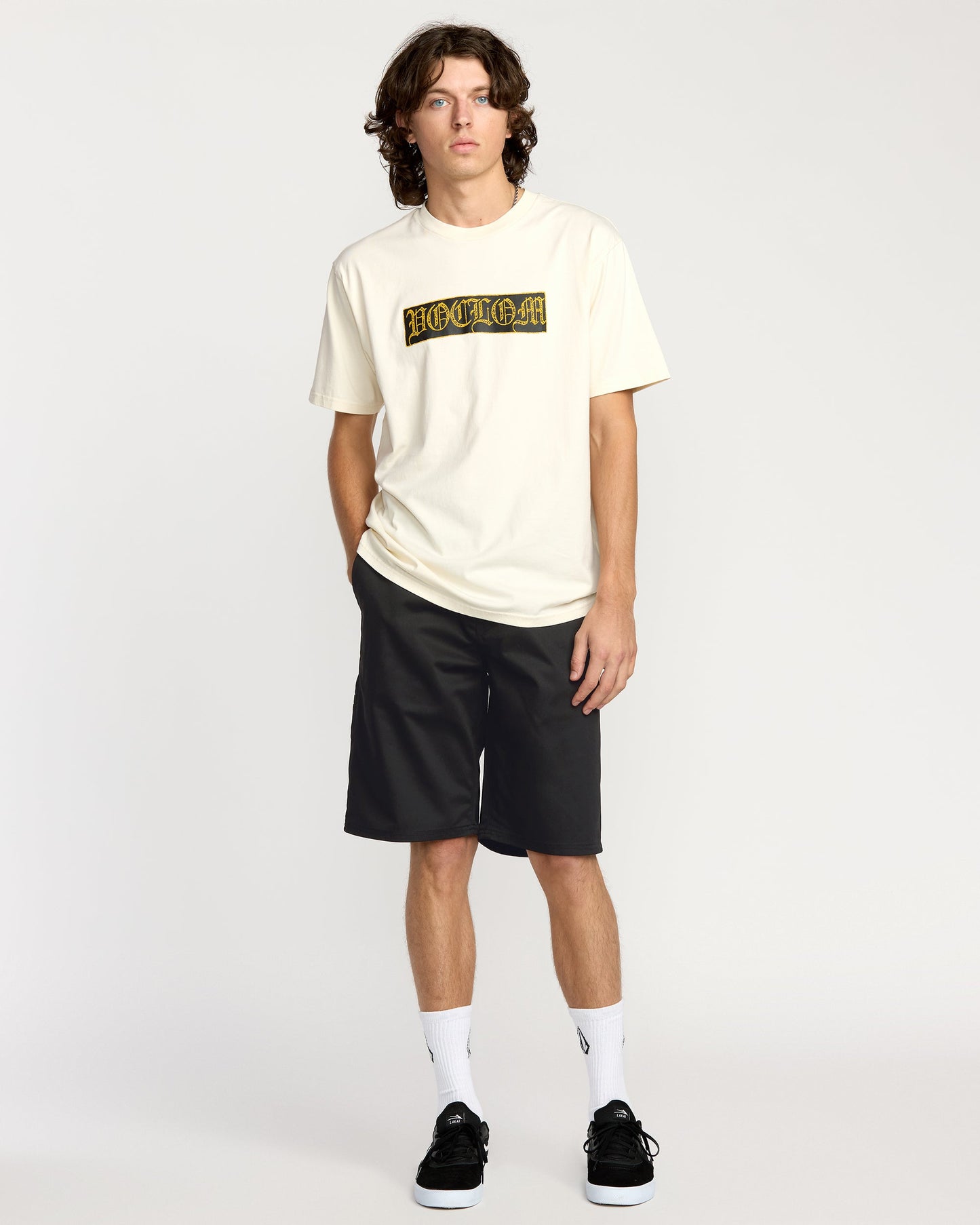 Volcom Men's Frickin Chino Shorts Black