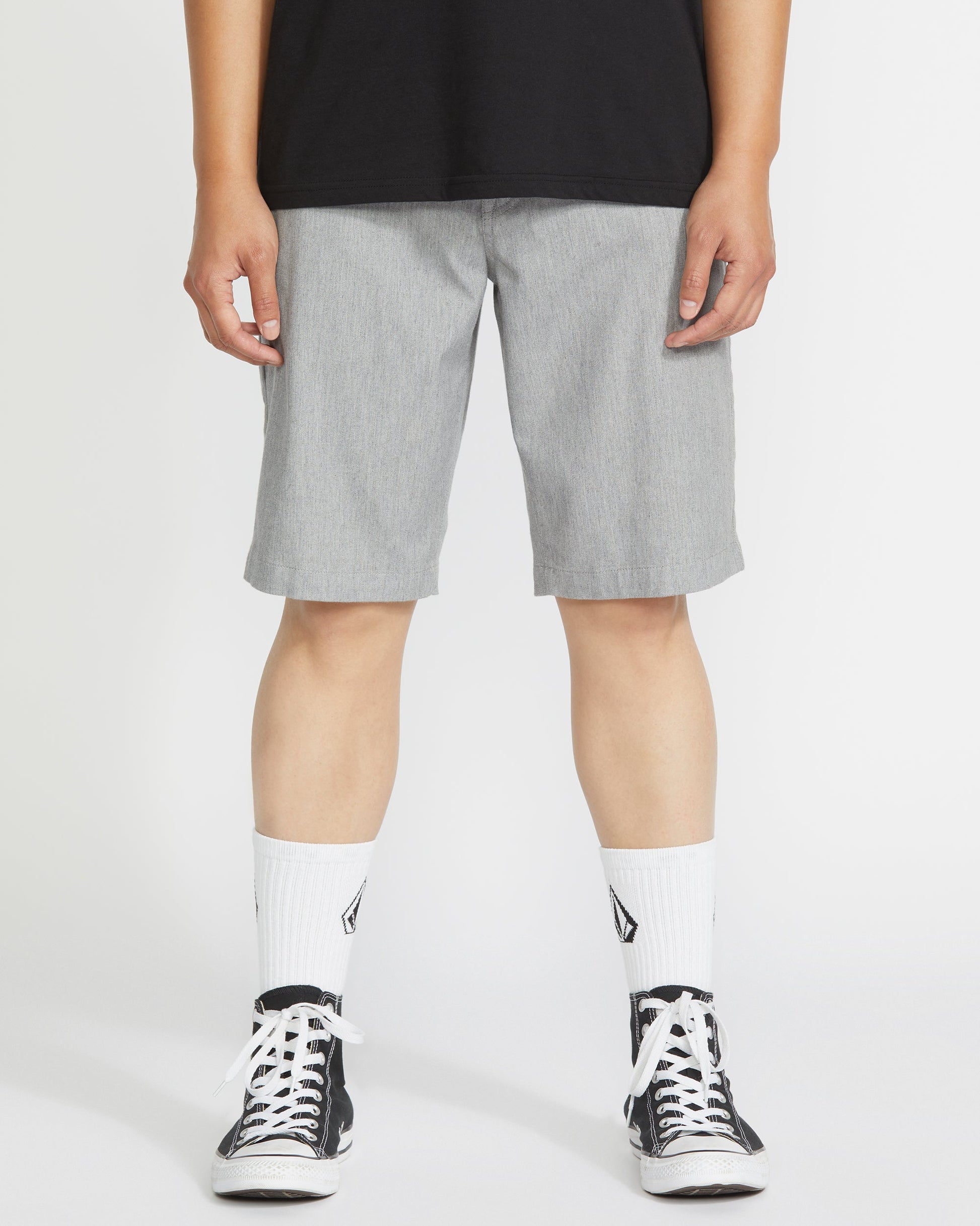 Men's Frickin Modern Stretch Shorts 21"-Storm Grey-Volcom