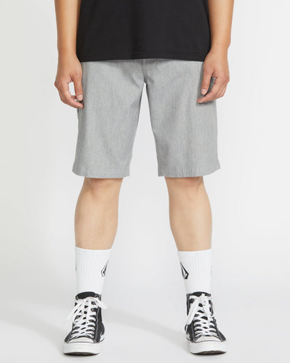 Men's Frickin Modern Stretch Shorts 21"-Storm Grey-Volcom