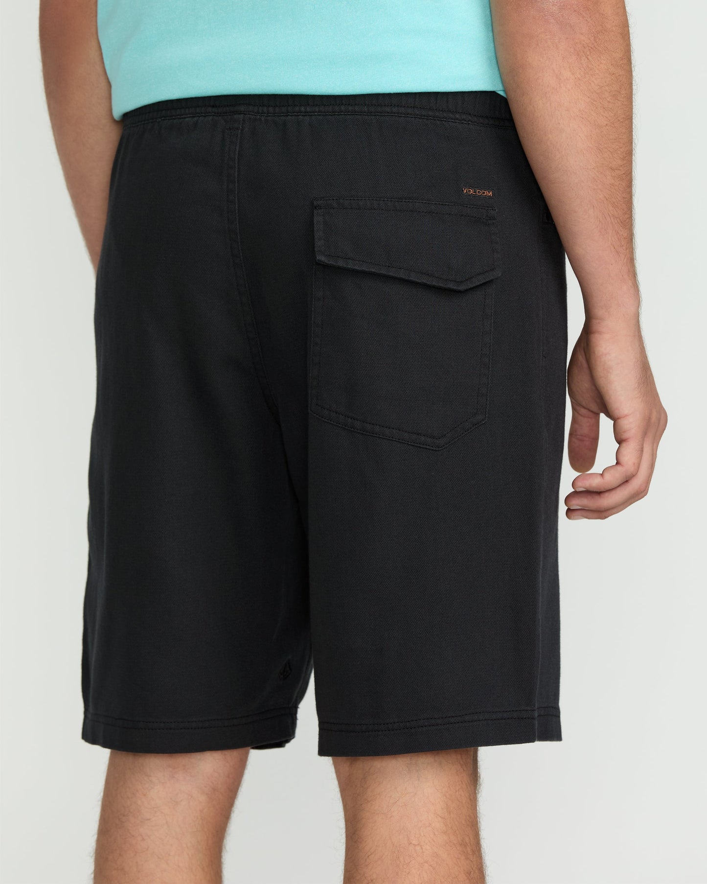 Men's Vs91 Elastic Waist Shorts 20"-Black-Volcom