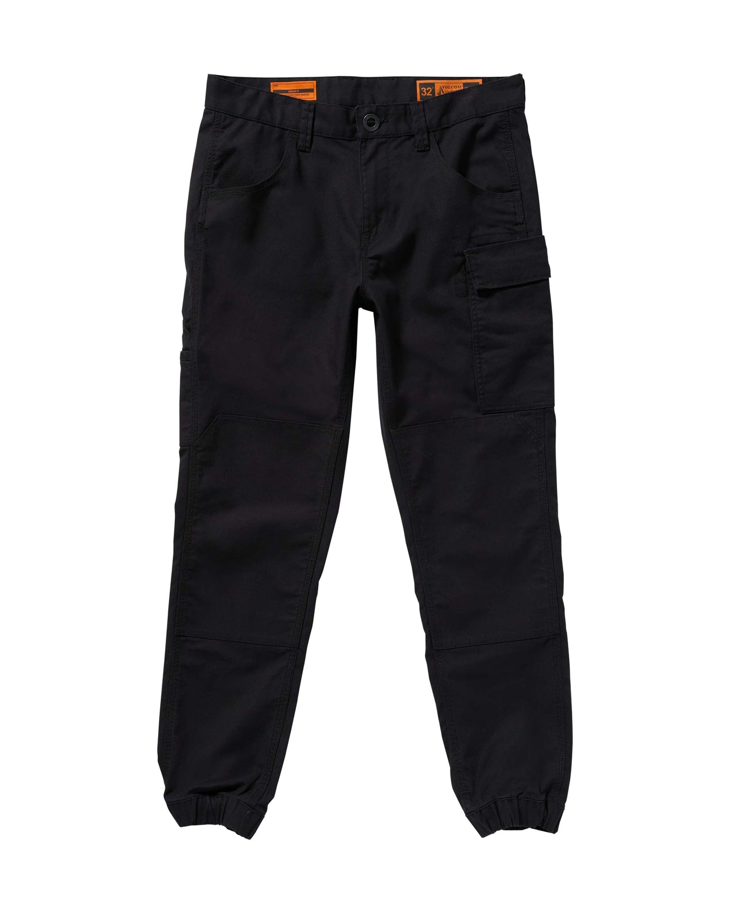Men's Caliper II Cuff Work Pants-Black-Volcom