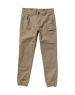Men's Caliper II Cuff Work Pants-Brindle-Volcom