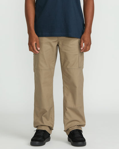 Men's Caliper II Relaxed Work Pant-Brindle-Volcom