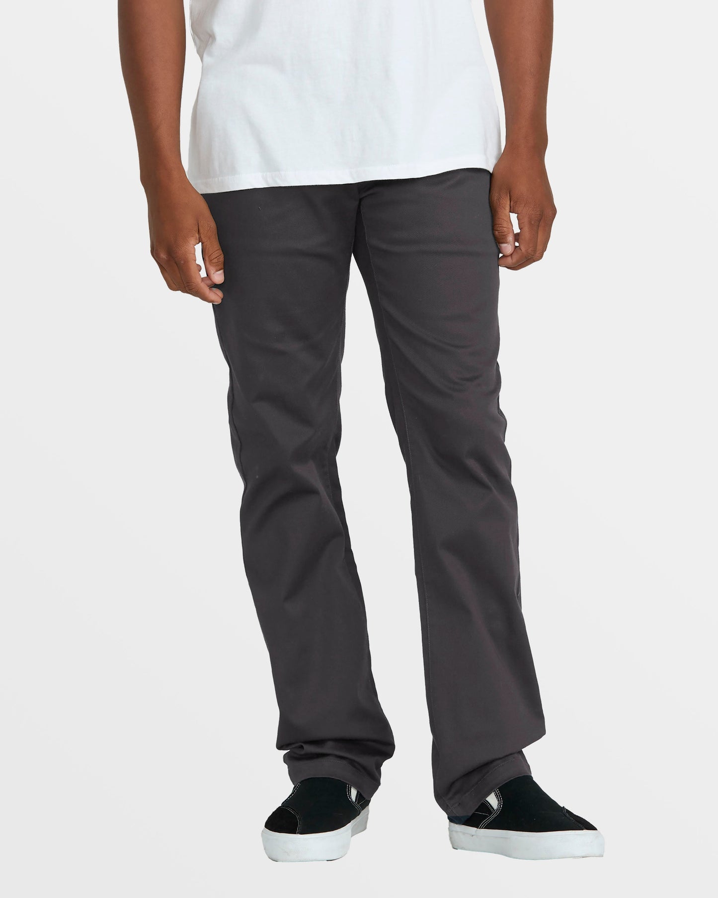 Men's Frickin Modern Stretch Pants-Charcoal-Volcom