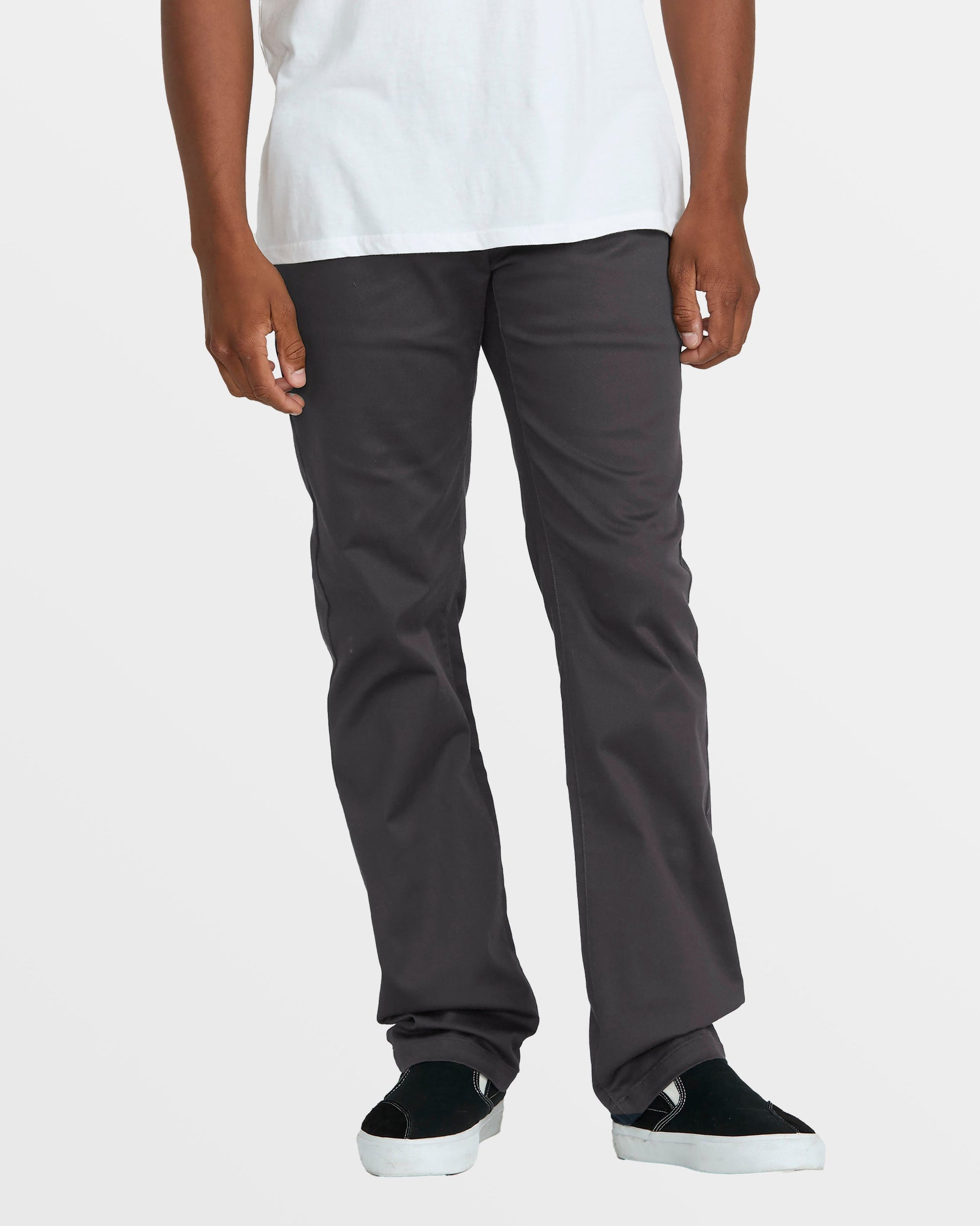 Men's Frickin Modern Stretch Pants-Charcoal-Volcom
