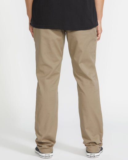 Men's Frickin Modern Stretch Pants-Khaki-Volcom