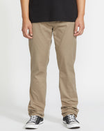 Men's Frickin Modern Stretch Pants-Khaki-Volcom