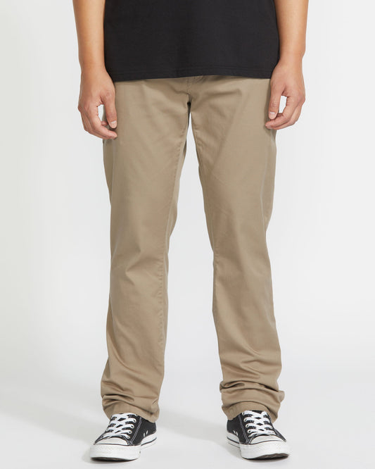 Men's Frickin Modern Stretch Pants-Khaki-Volcom