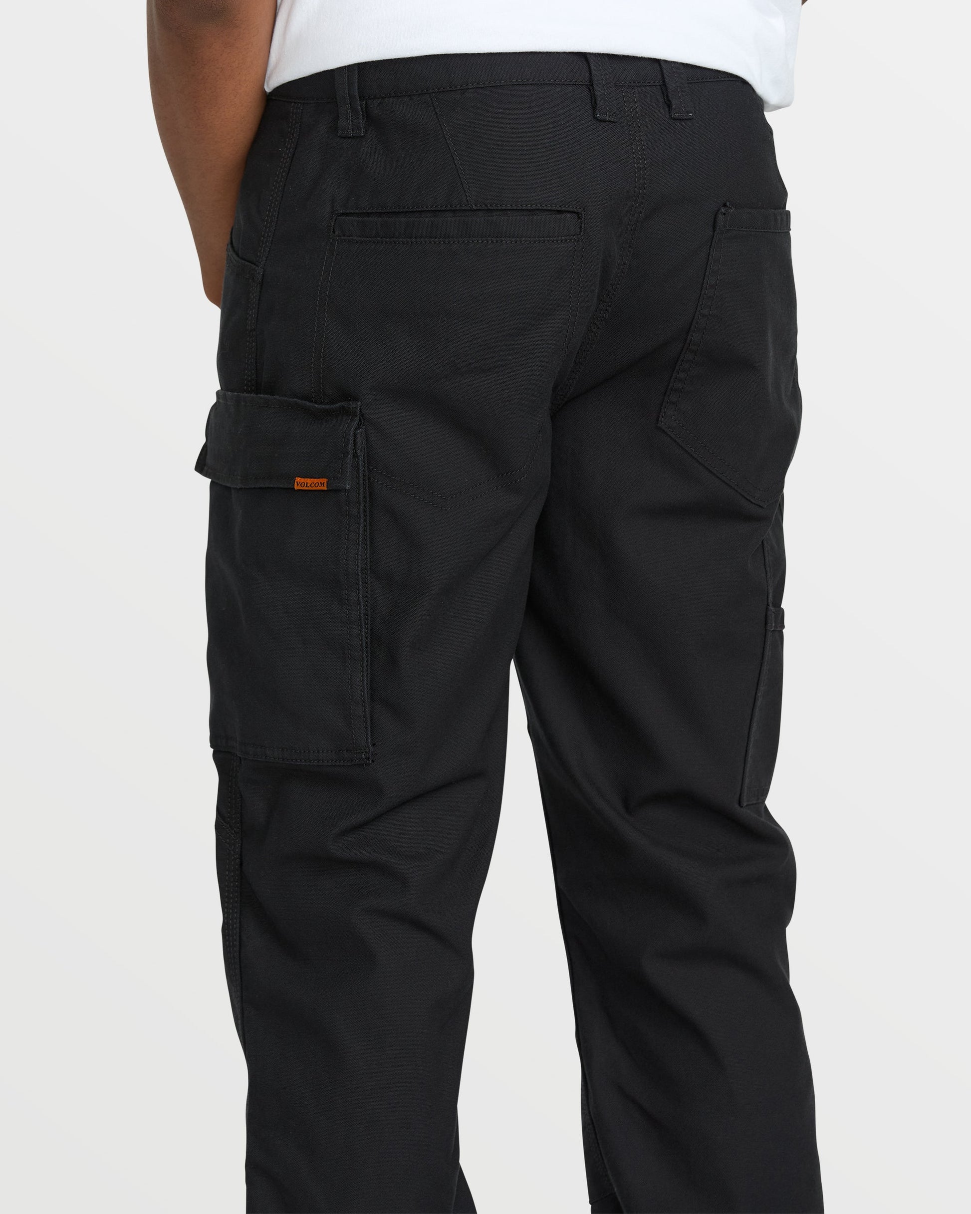 Men's Caliper II Relaxed Work Pants-Black-Volcom