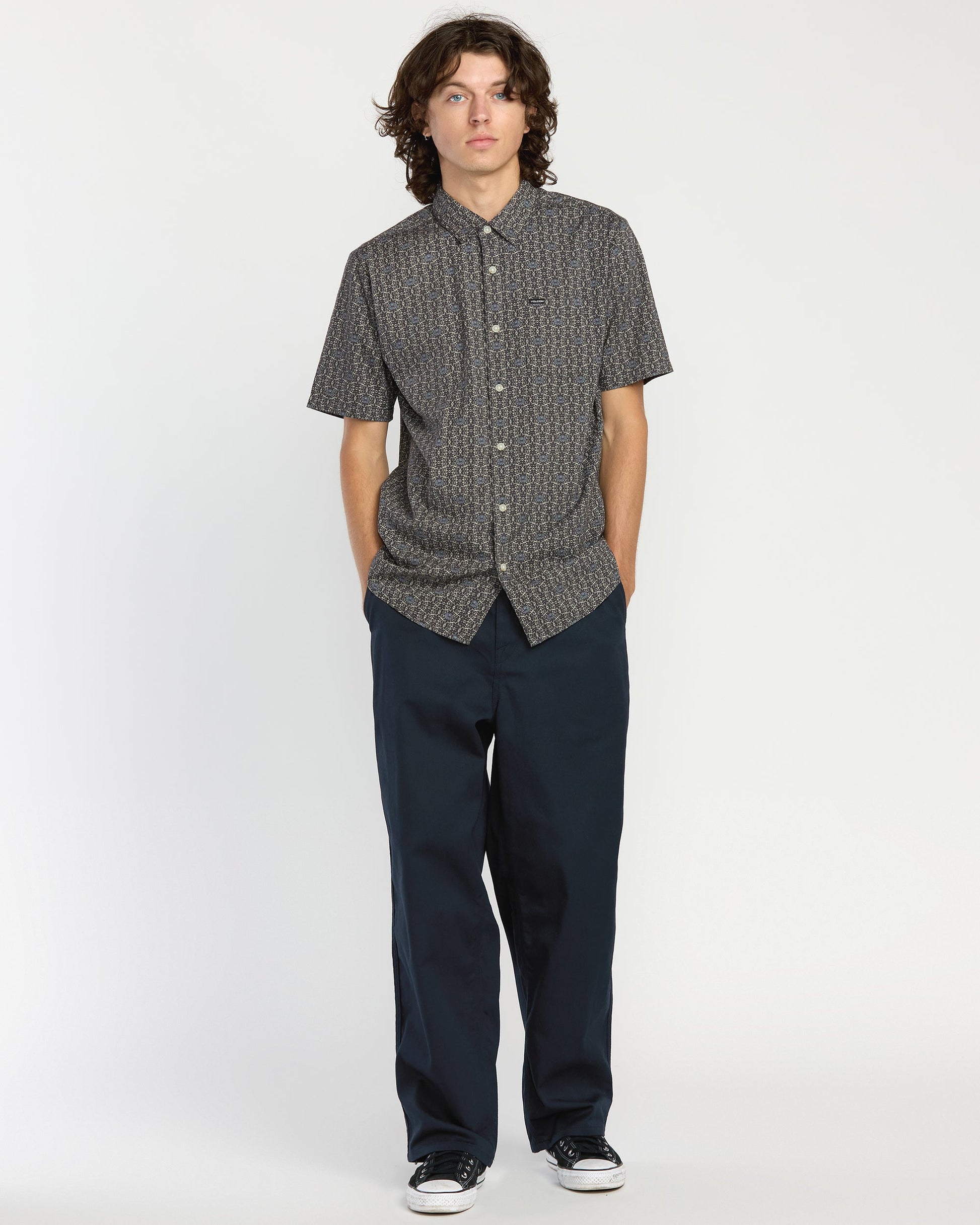 Men's Billow Pants-Navy-Volcom