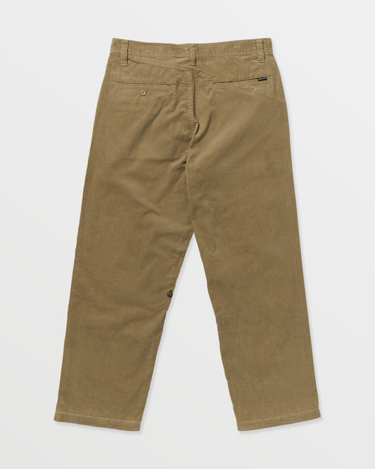 Men's Frickin Loose Tapered Cord Pants-Khaki-Volcom