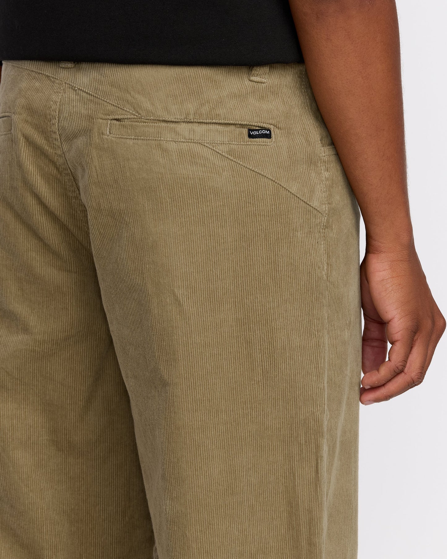 Men's Frickin Loose Tapered Cord Pants-Khaki-Volcom