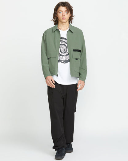 Volcom Japan Men's Sense Jacket-Light Olive-Volcom