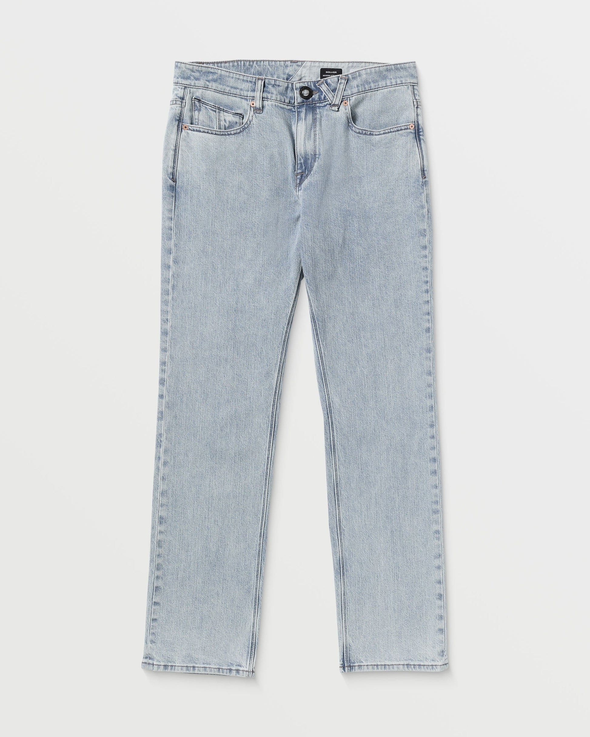 Men's Solver Modern Fit Jeans-Carolina Blue-Volcom