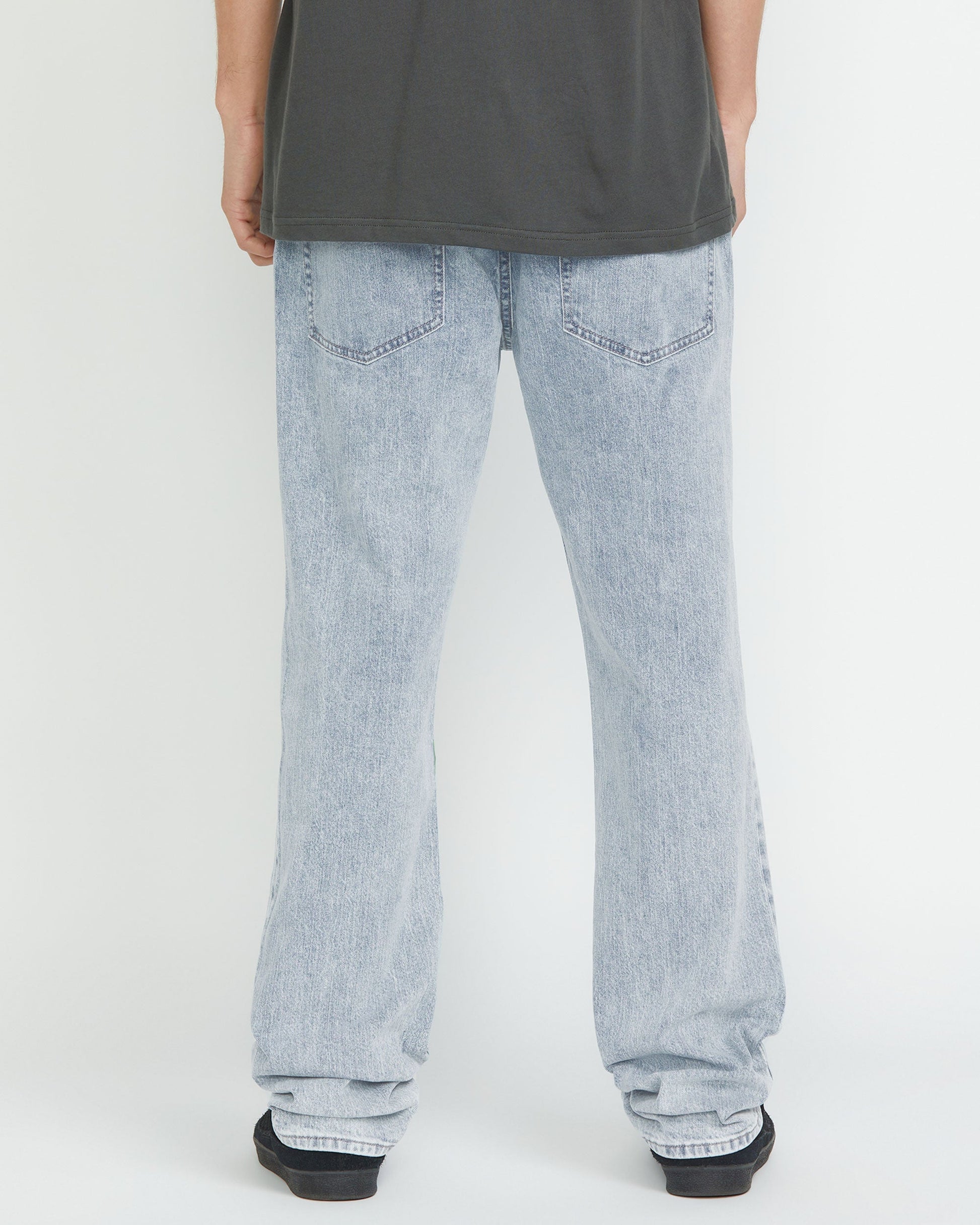 Men's Solver Modern Fit Jeans-Carolina Blue-Volcom