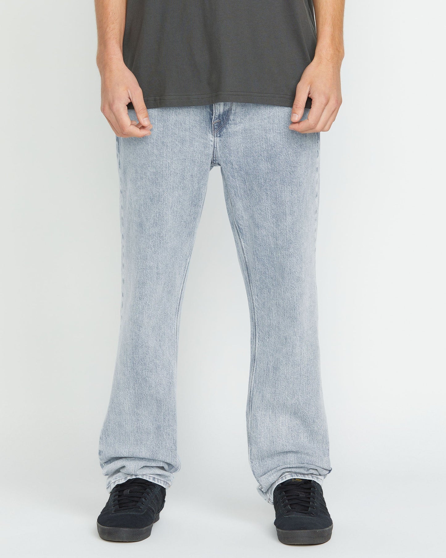 Men's Solver Modern Fit Jeans-Carolina Blue-Volcom