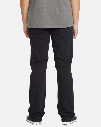 Men's Solver Jeans-Black Out-Volcom