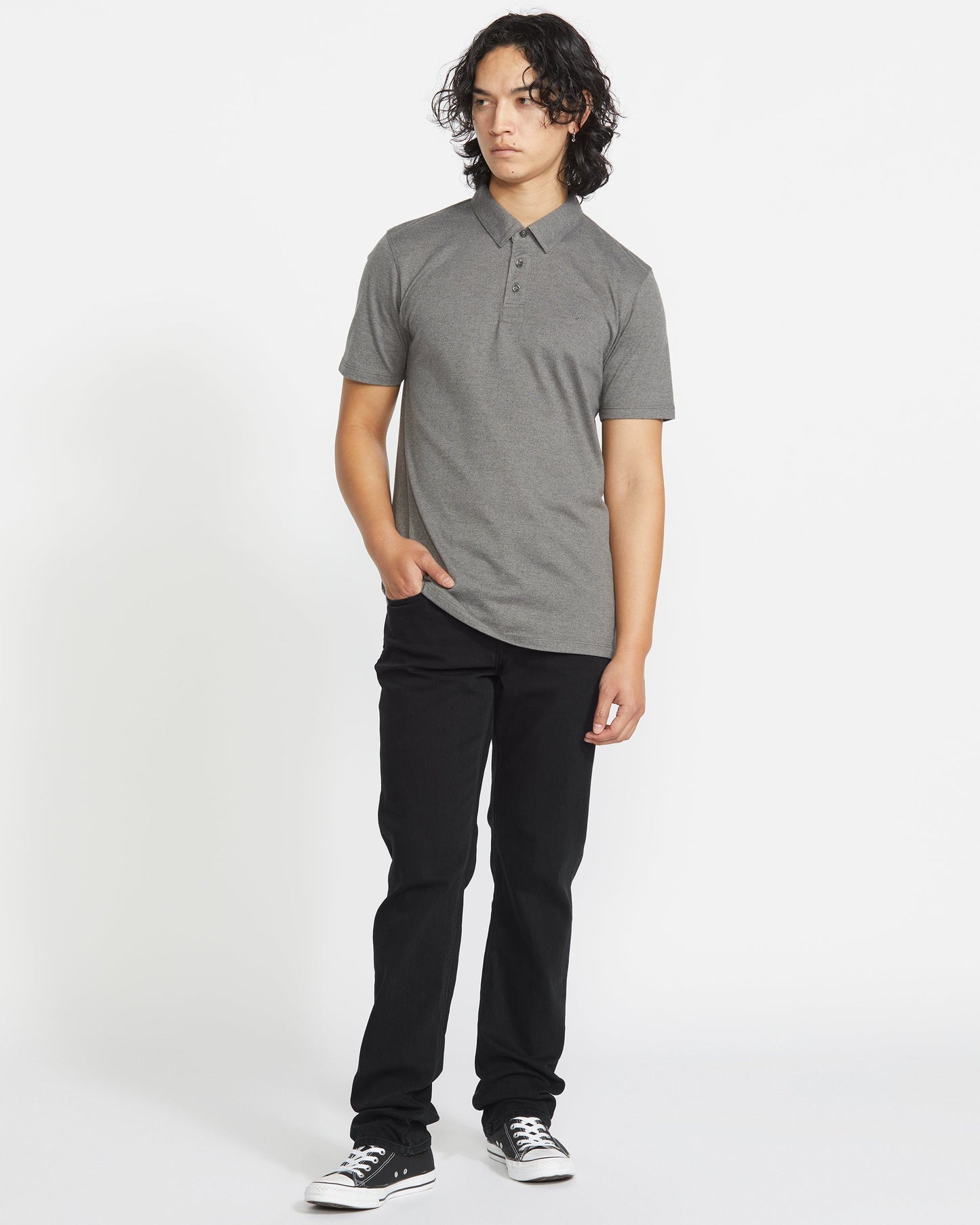 Men's Solver Jeans-Black Out-Volcom