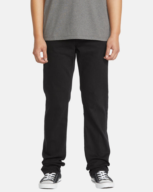 Men's Solver Jeans-Black Out-Volcom