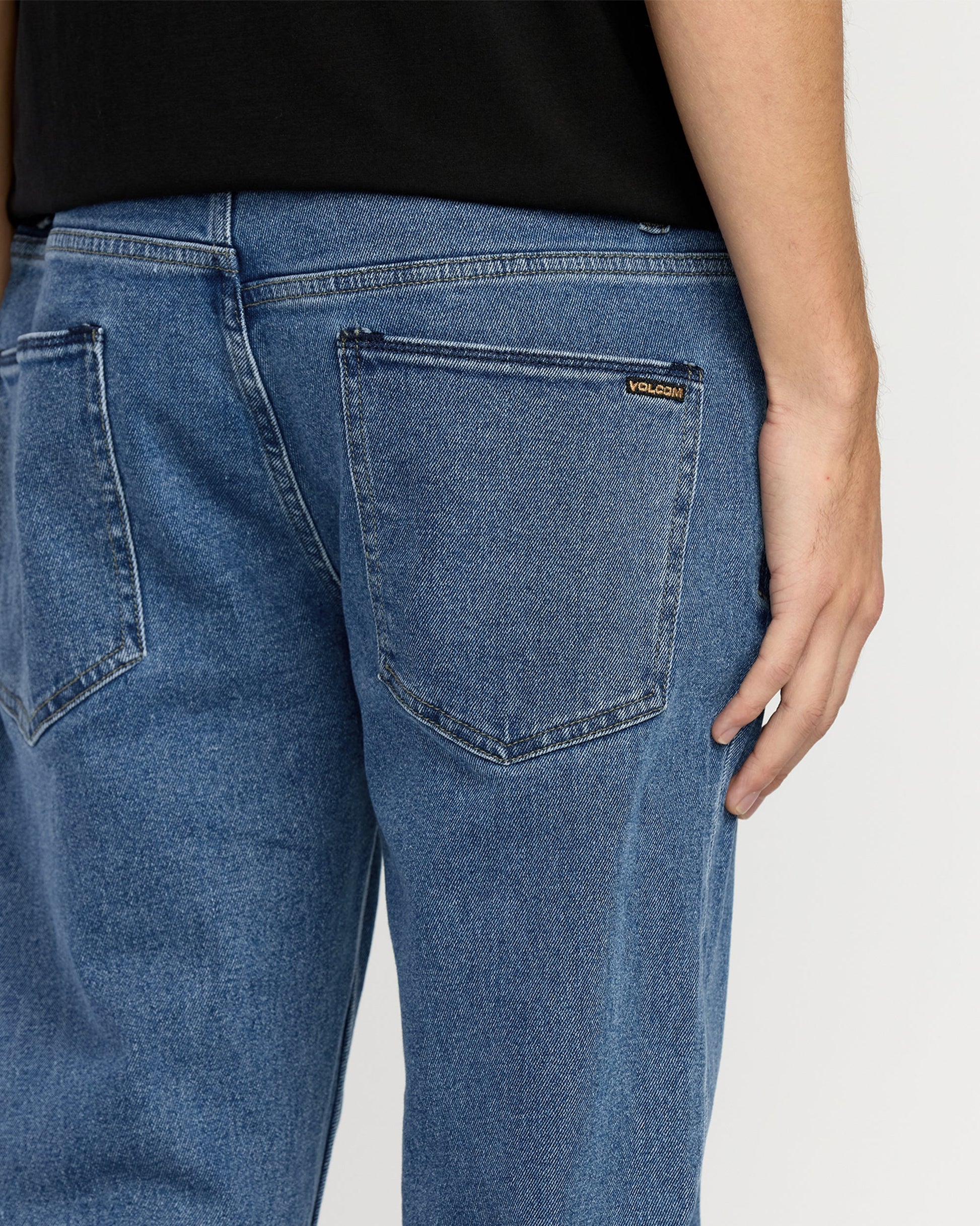 Men's Solver Denim-Deep River Blues-Volcom