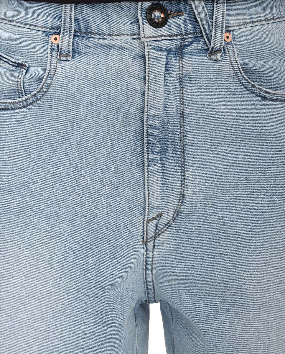 Men's Billow Denim Shorts-Desert Dirt Indigo-Volcom