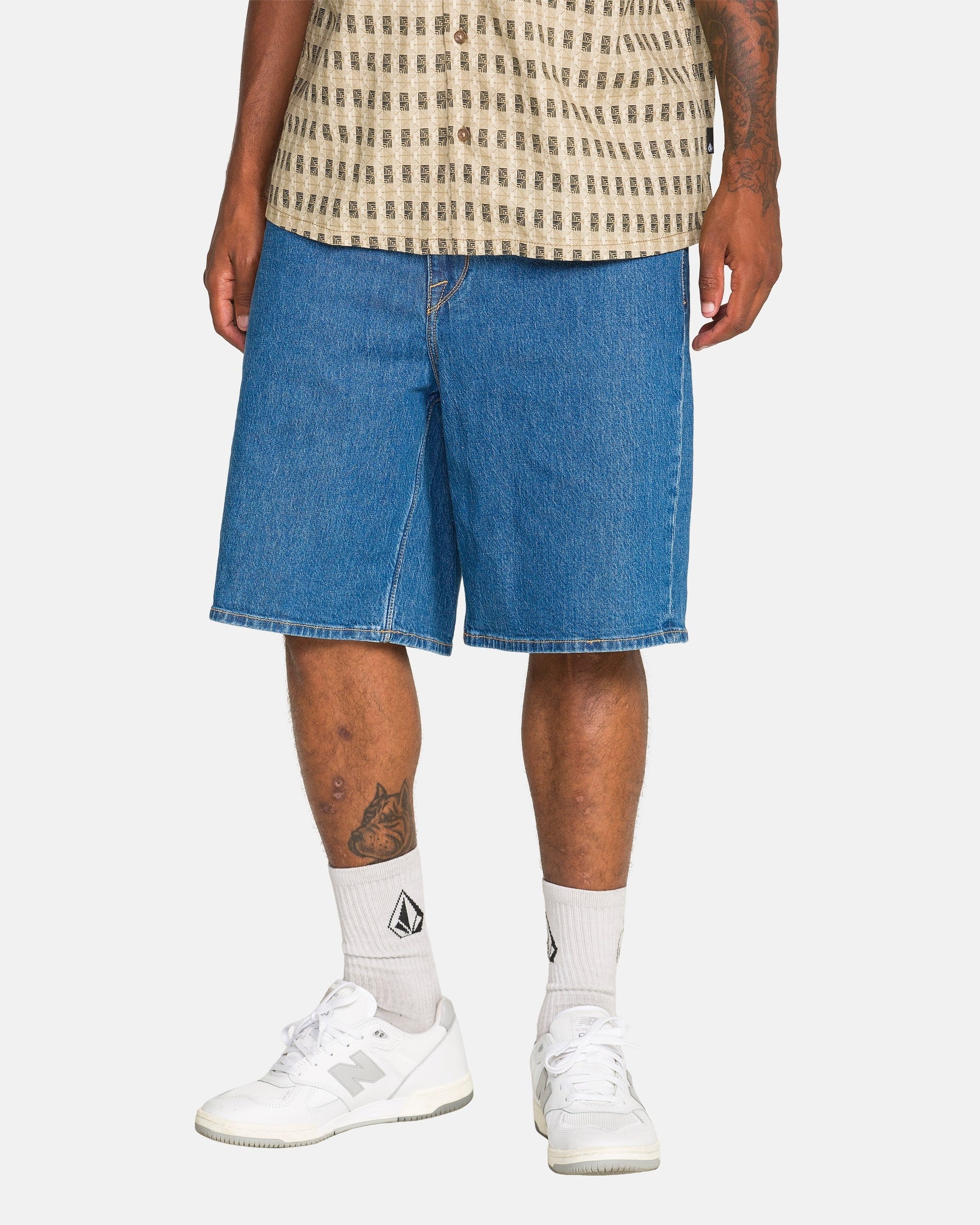 Men's Billow Denim Shorts