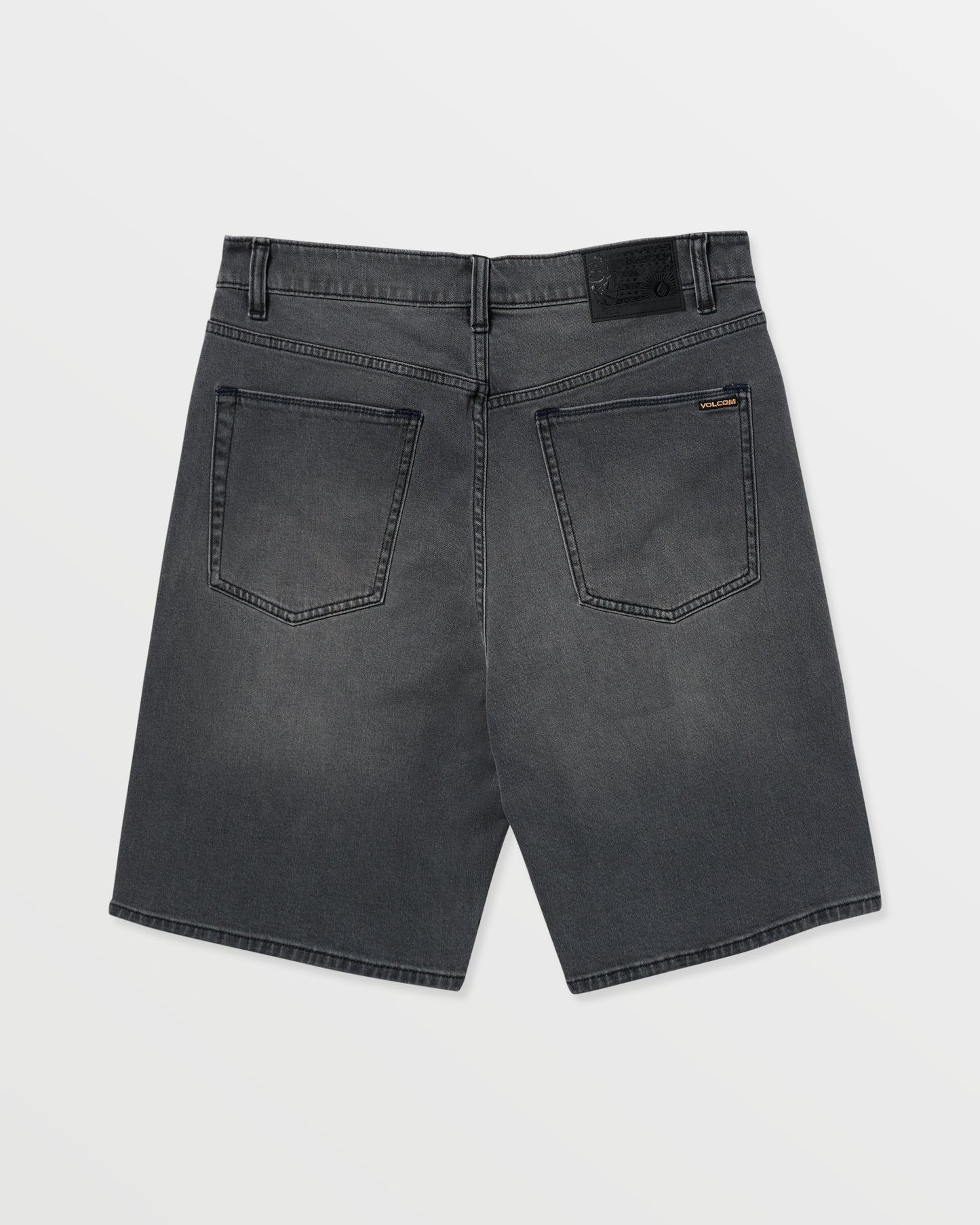 Men's Billow Denim Shorts 22"-Concrete-Volcom