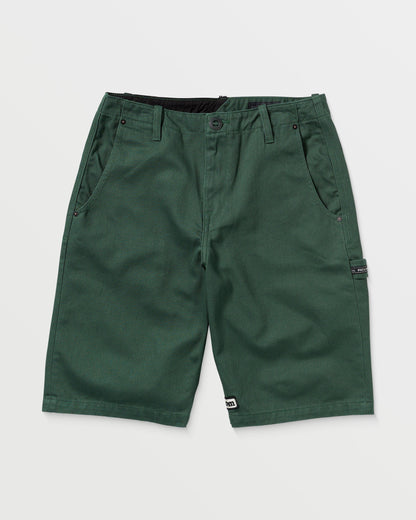 Men's Sawhorse Denim Shorts-Alpine-Volcom