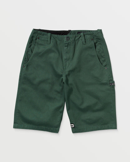 Men's Sawhorse Denim Shorts-Alpine-Volcom