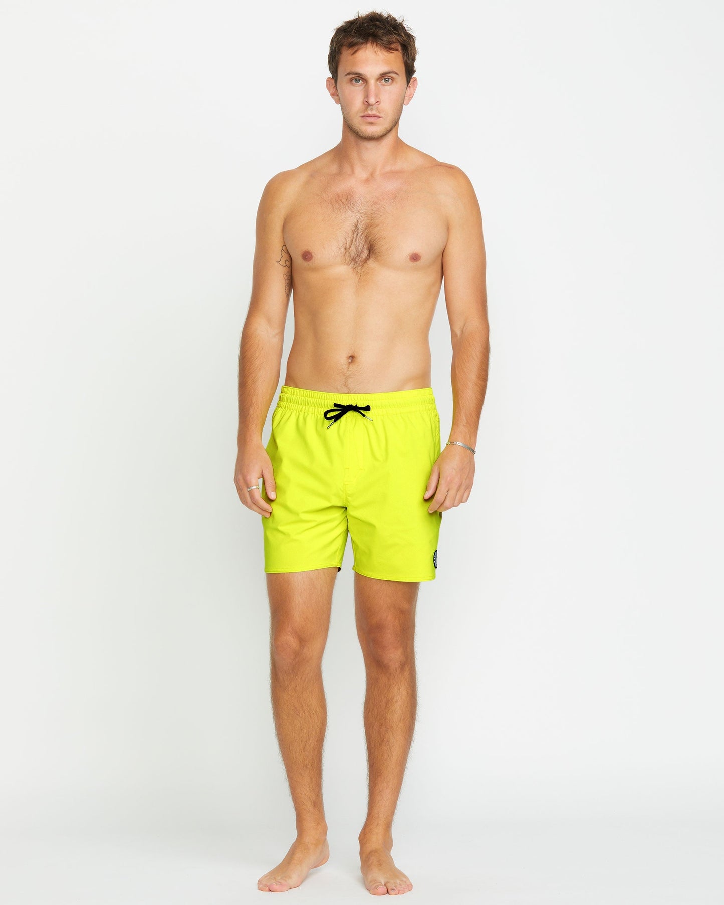 Men's Lido Solid 16" Trunks-Tennis Ball-Volcom