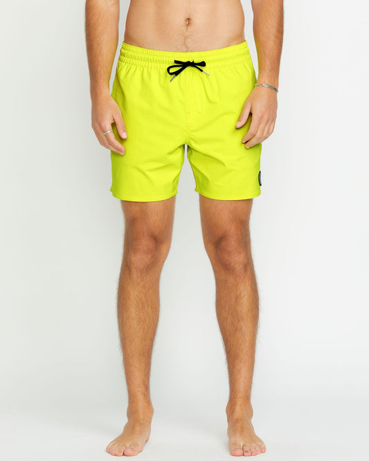 Men's Lido Solid 16" Trunks-Tennis Ball-Volcom