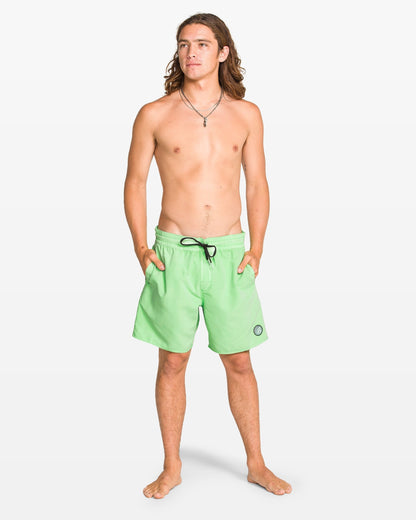 Men's Center Elastic Waist 17" Trunk