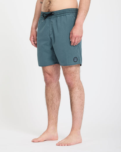 Men's Center Elastic Waist 17" Trunk