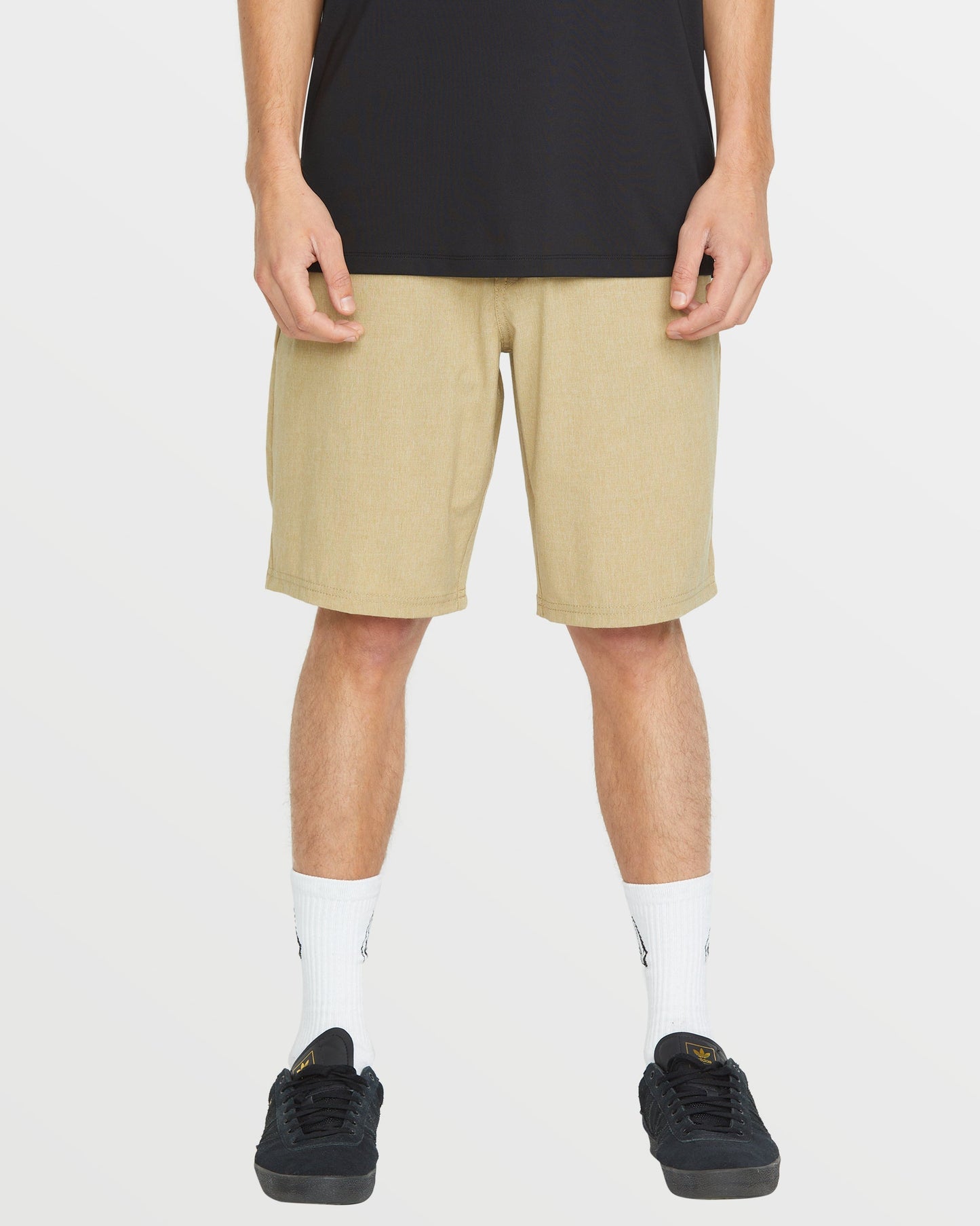 Volcom Men's Frickin Cross Shred Static Shorts Dark Khaki