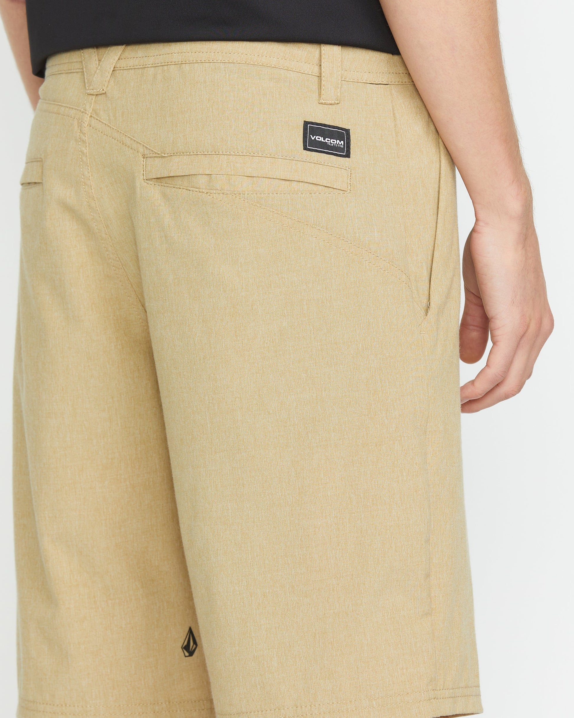 Men's Frickin Cross Shred Static Shorts-Dark Khaki-Volcom