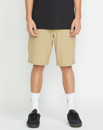 Men's Frickin Cross Shred Static Shorts-Dark Khaki-Volcom
