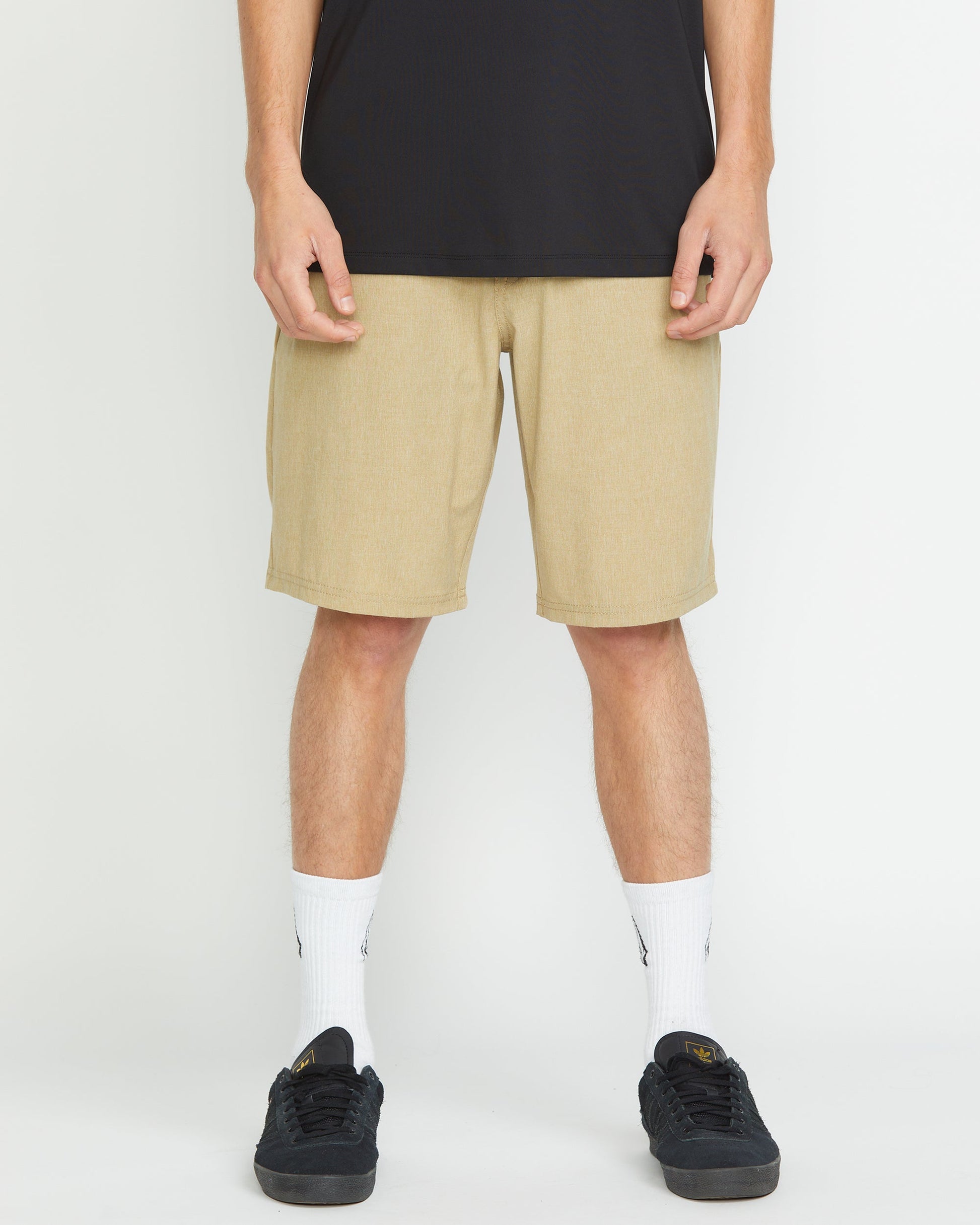 Men's Frickin Cross Shred Static Shorts-Dark Khaki-Volcom