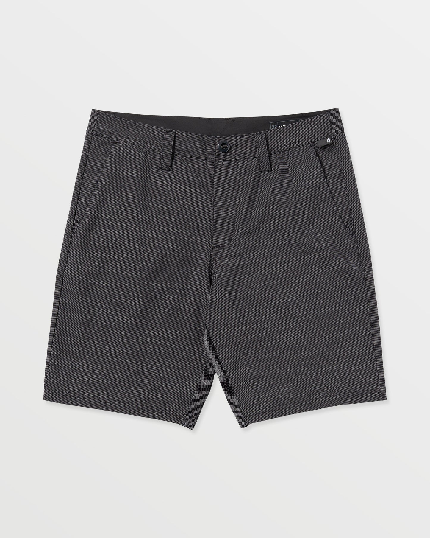 Men's Slub Frickin Cross Shred 20" Hybrid Shorts-Black-Volcom