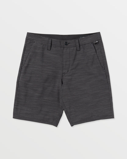Men's Slub Frickin Cross Shred 20" Hybrid Shorts-Black-Volcom