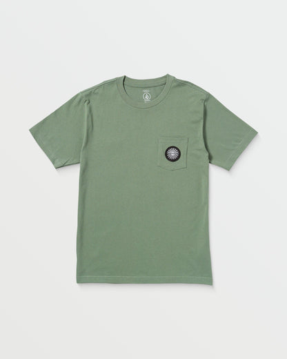 Men's Woven Label Pocket Tee