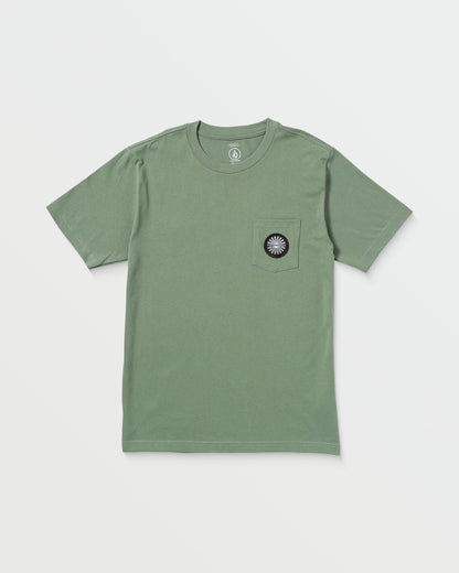 Men's Woven Label Pocket Tee