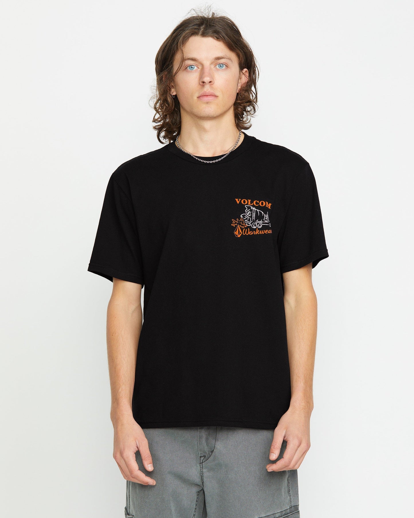 Men's Pour Choices Short Sleeve Tee-Black-Volcom