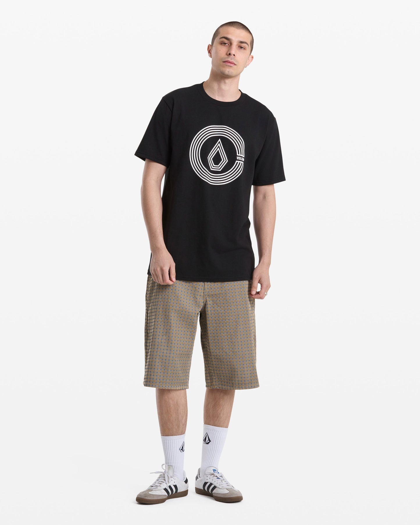 Men's Circle Split Short Sleeve Tee