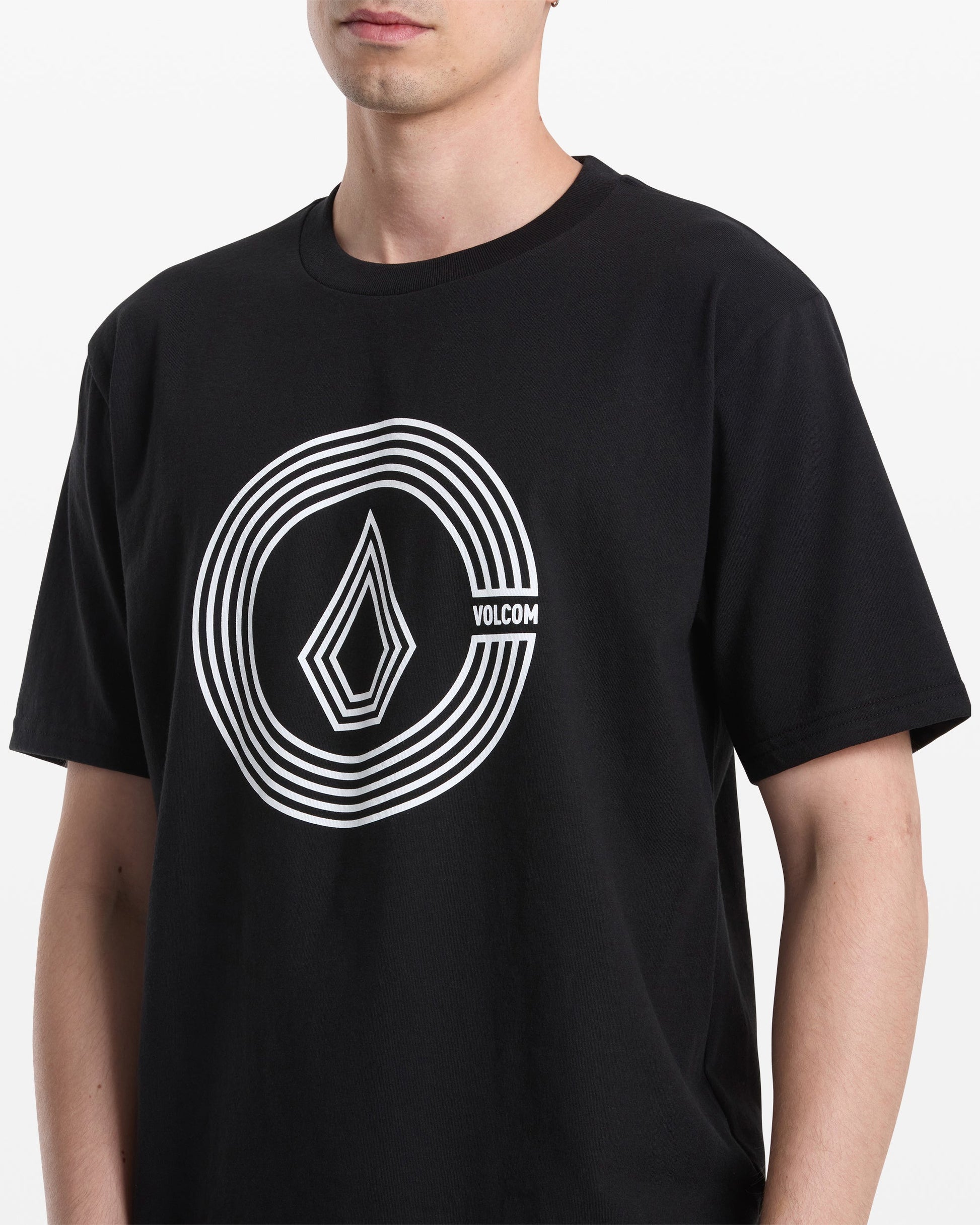 Men's Circle Split Short Sleeve Tee