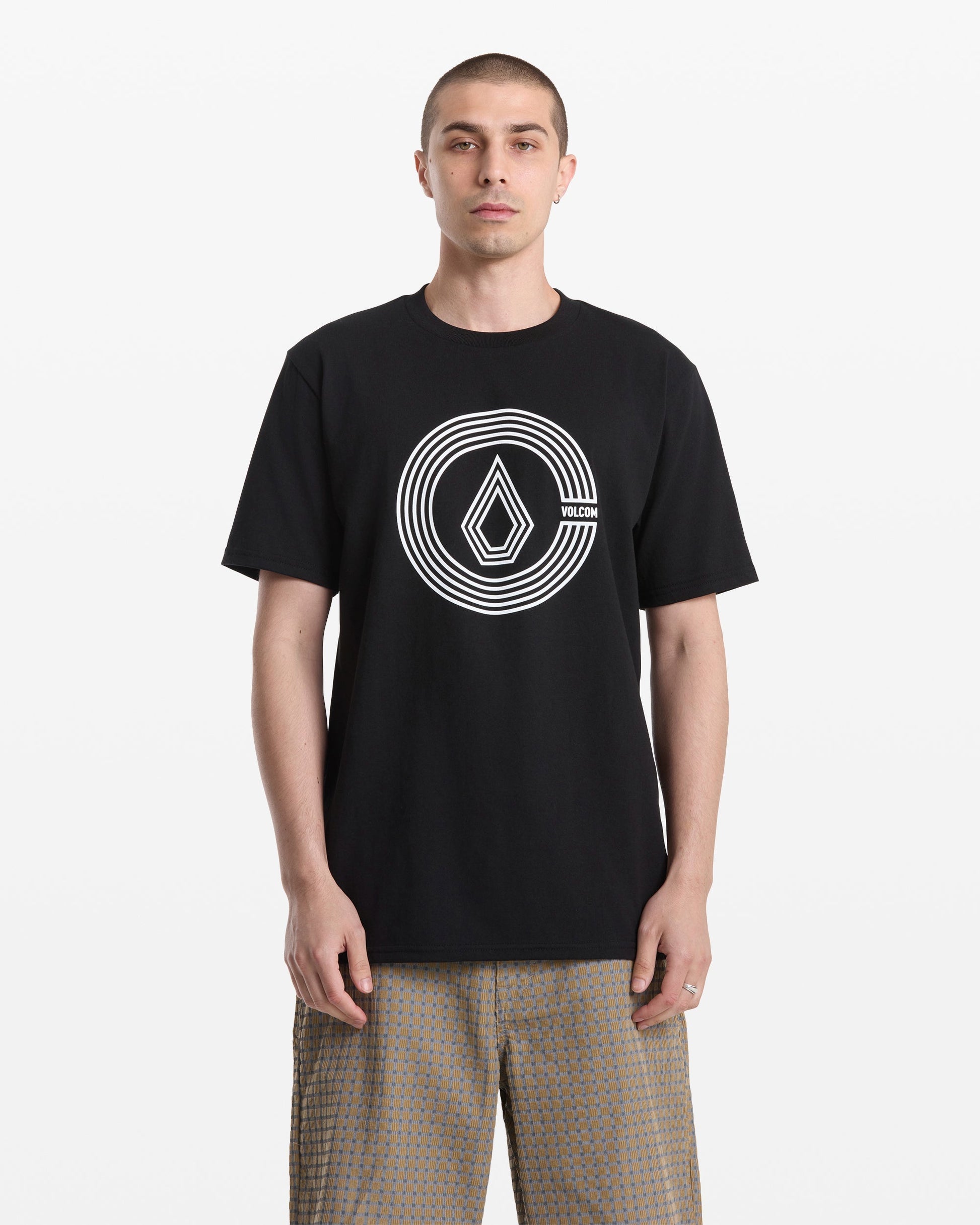 Men's Circle Split Short Sleeve Tee