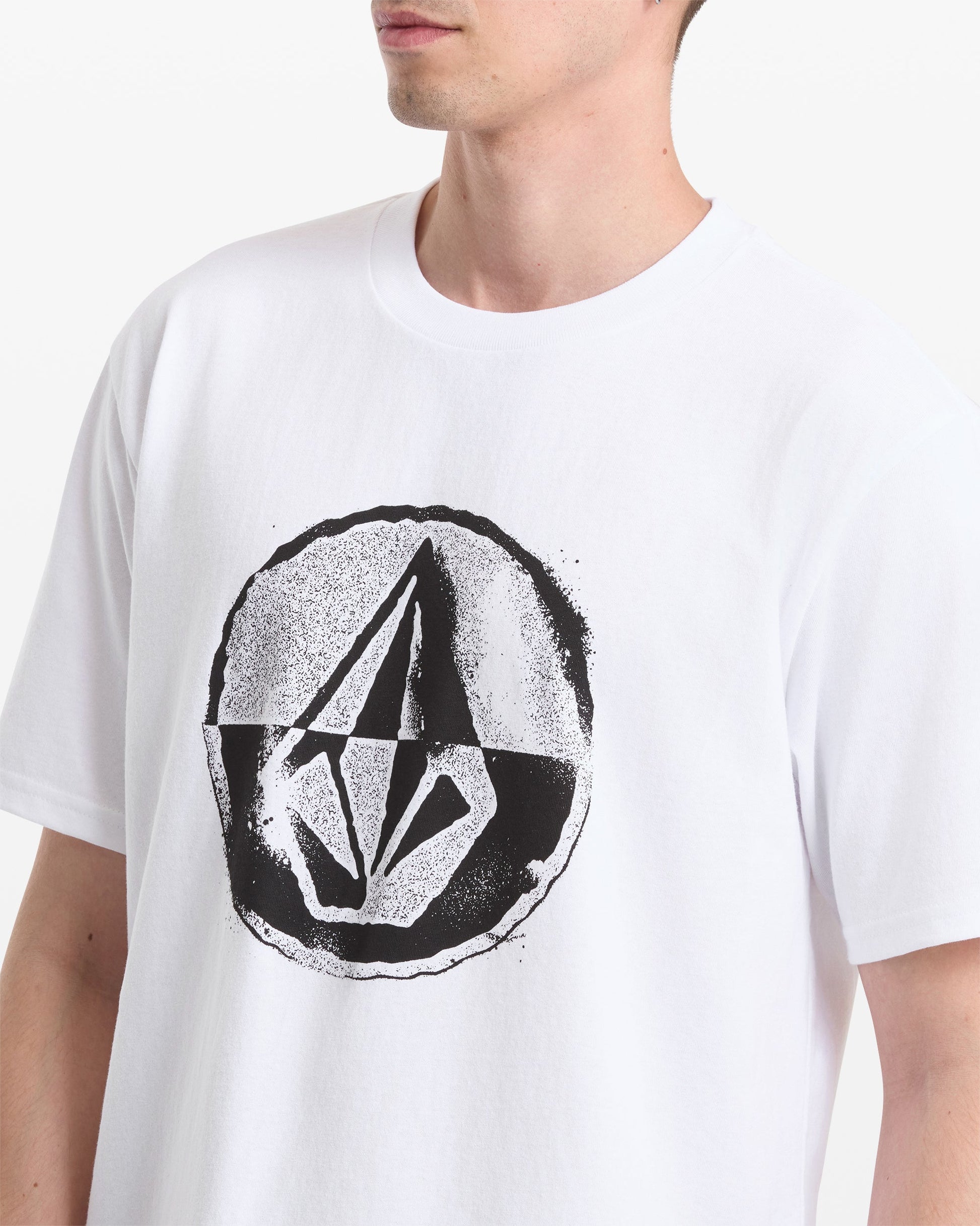 Men's Circle Split Short Sleeve Tee