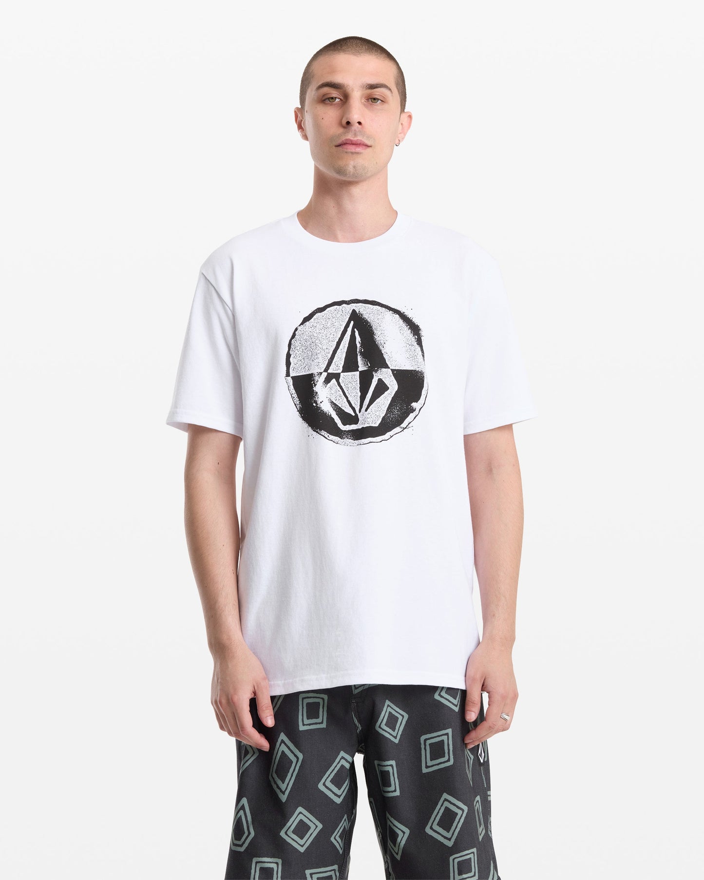 Men's Circle Split Short Sleeve Tee
