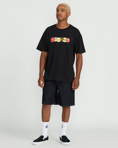 Men's Featured Artist Seth Conboy Rack Em Short Sleeve Tee-Black-Volcom