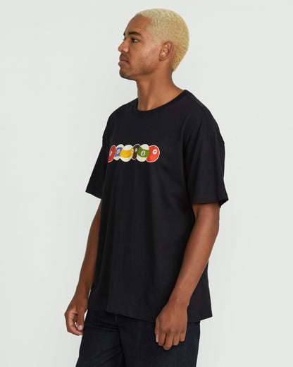Men's Featured Artist Seth Conboy Rack Em Short Sleeve Tee-Black-Volcom